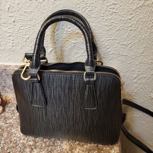 Mini  Black Satchel Bag